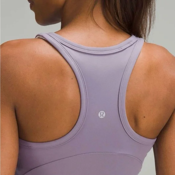 Lululemon Nulux Racerback Cropped Run Tank size 10 - Picture 2 of 6